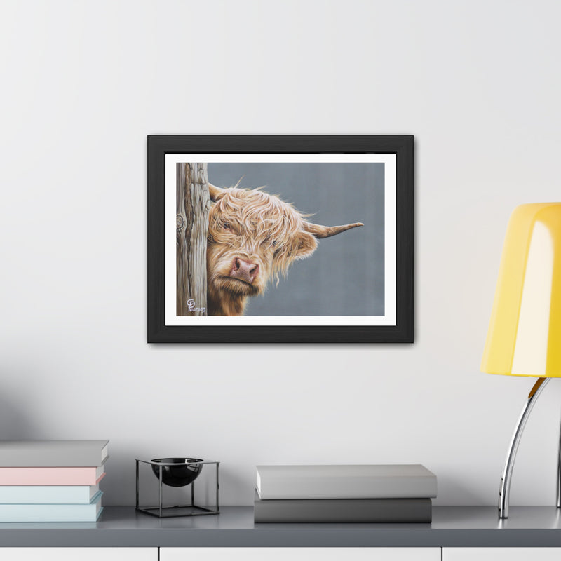 Highland Cow Framed Art Print