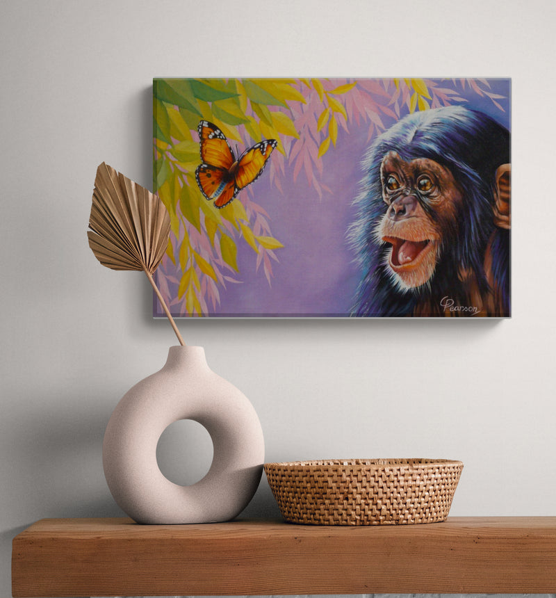 Love At First Sight Art Canvas Print – Vibrant Wildlife Art For Your Home