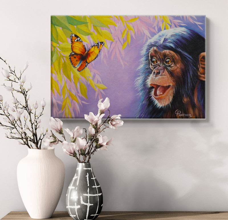 Love At First Sight Art Canvas Print – Vibrant Wildlife Art For Your Home