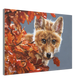 Bright Eyes Fox Canvas Art – Vibrant Wildlife Print