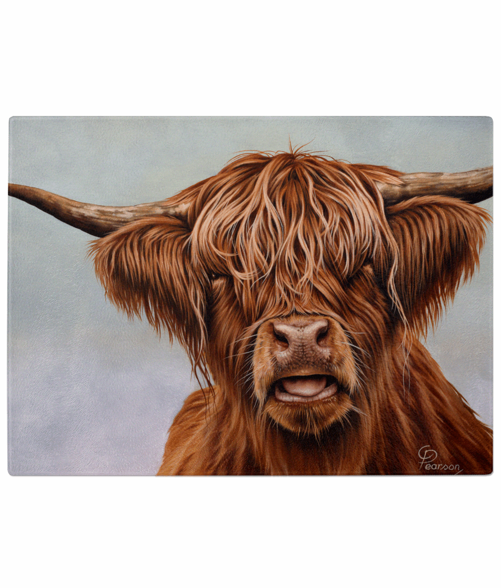 Chopping Board Highland Cow Fergus