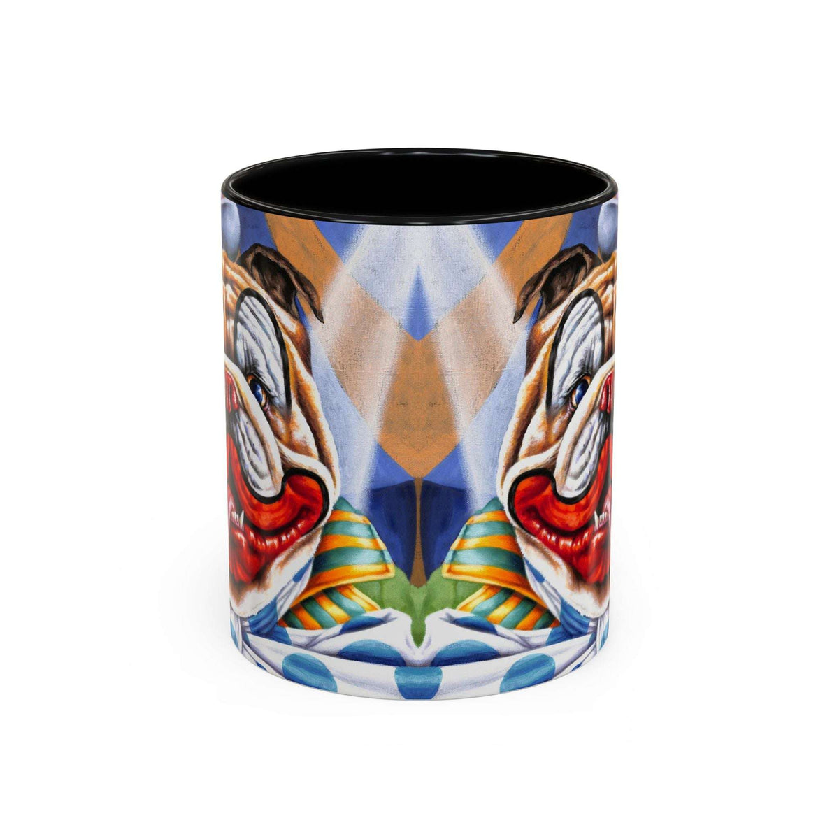 Clown Bulldog Mug Ceramic 11oz