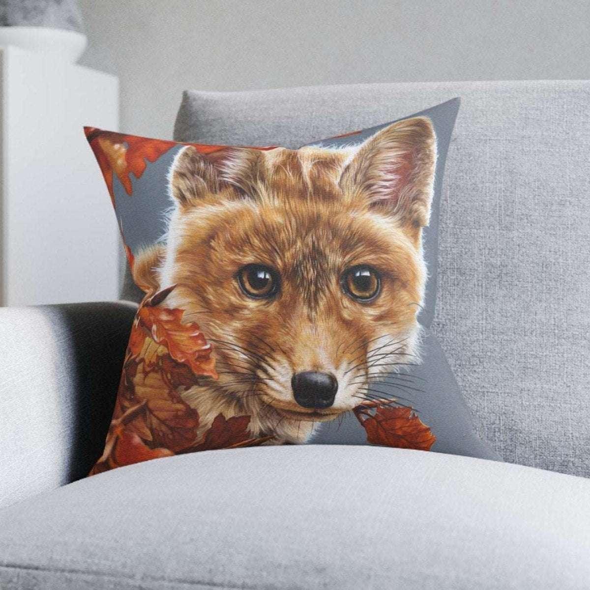 Fox Cushion Art