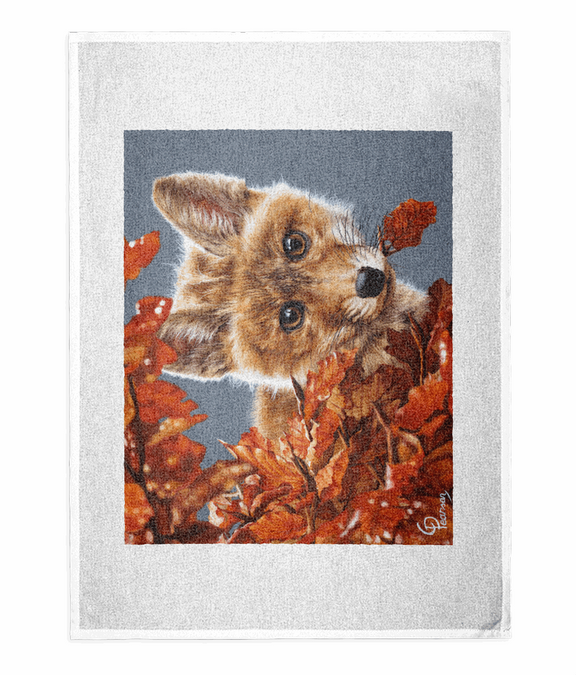 Fox Tea Towel