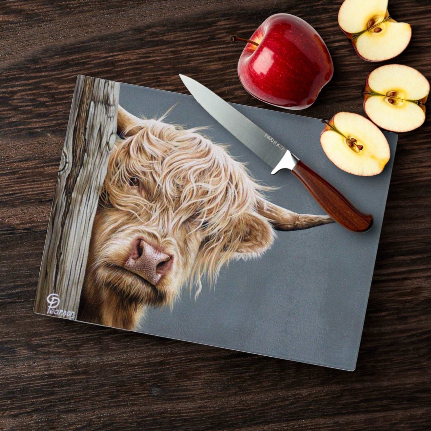 Highland Cow Chopping Board