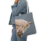 Highland Cow Shopping Bag Canvas Tote Bag