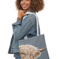 Highland Cow Shopping Bag Canvas Tote Bag