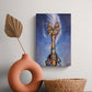 Punk Cat Small Canvas Wall Art