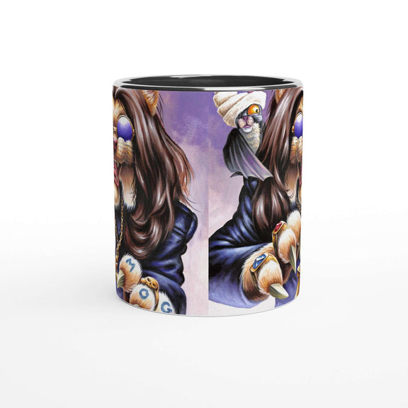 Rock Cat Ceramic Mug