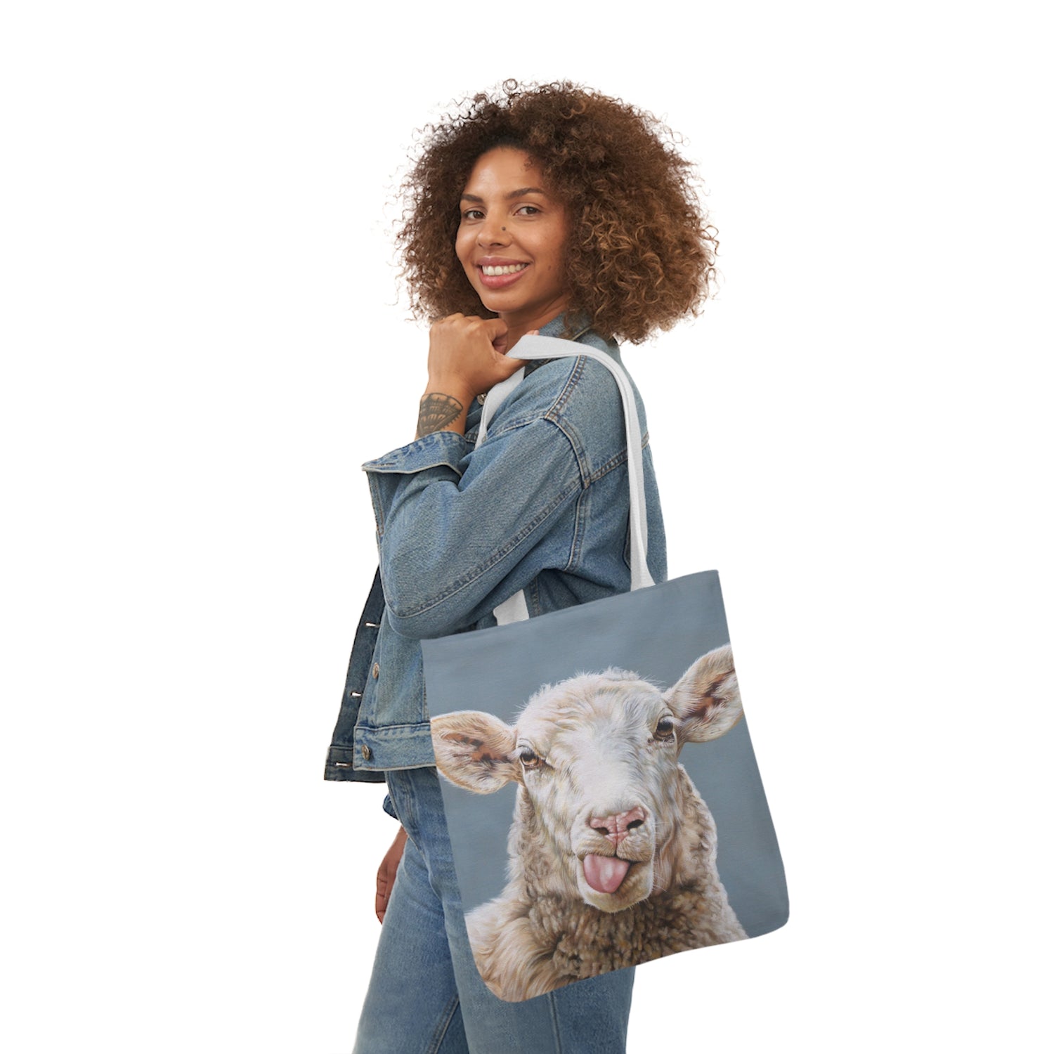 Sheep Shopping Bag Canvas Tote