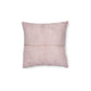Sheep Square Pillow - Pink Back