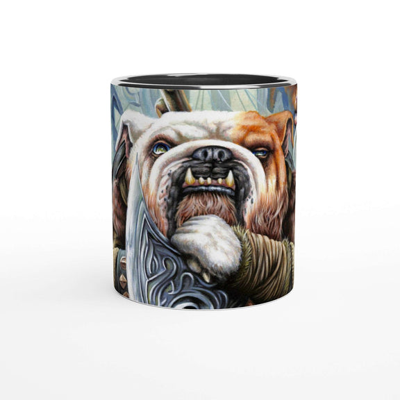 Viking Bulldog Ceramic Mug