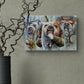 Viking Bulldogs Small Canvas Wall Art