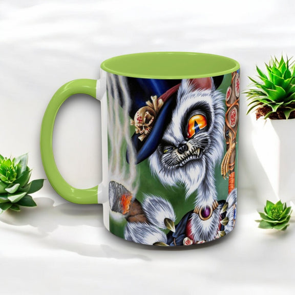 Voodoo Cat Ceramic 11oz Mug