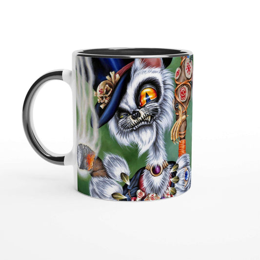 Voodoo Cat Ceramic Mug