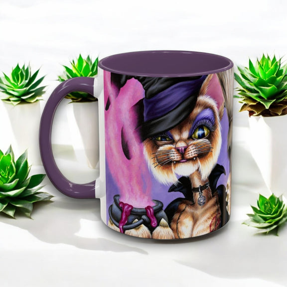 Witch Cat Ceramic 11oz Mug