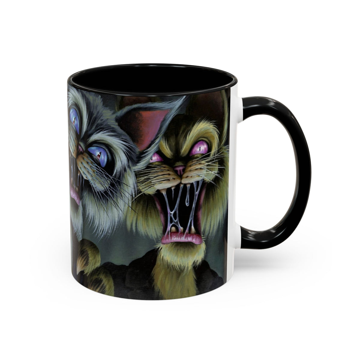Zombie Cat's Accent Coffee Mug 11oz