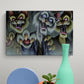 Zombie Cats Small Canvas Wall Art