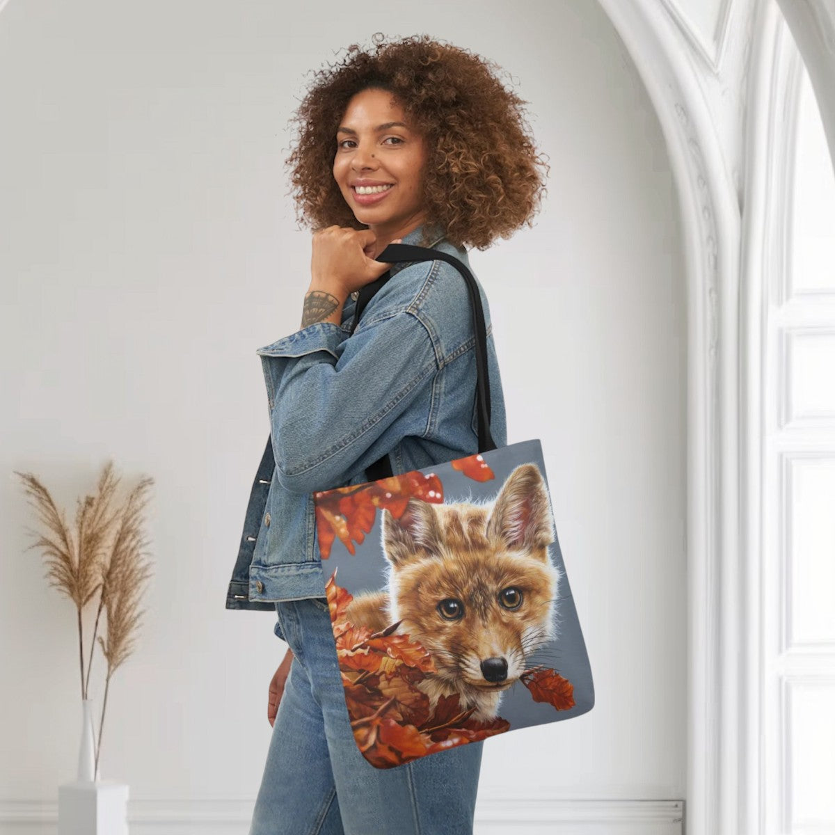 Fox Shopping Bag Tote Bag