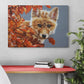 Bright Eyes Fox Canvas Art – Vibrant Wildlife Print